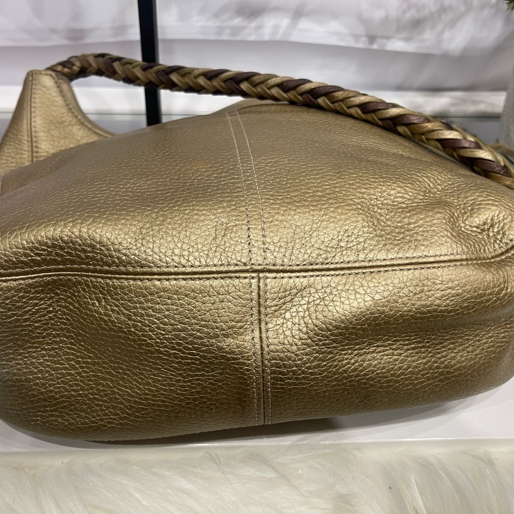Brighton Gold leather Bag - Picture 6 of 8
